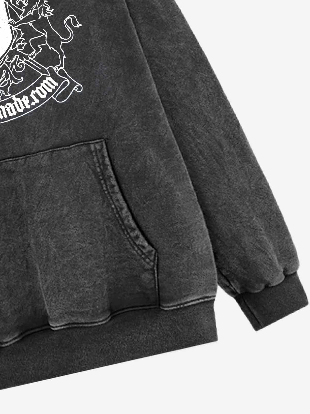 Scorpion Patch Washed Hoodie