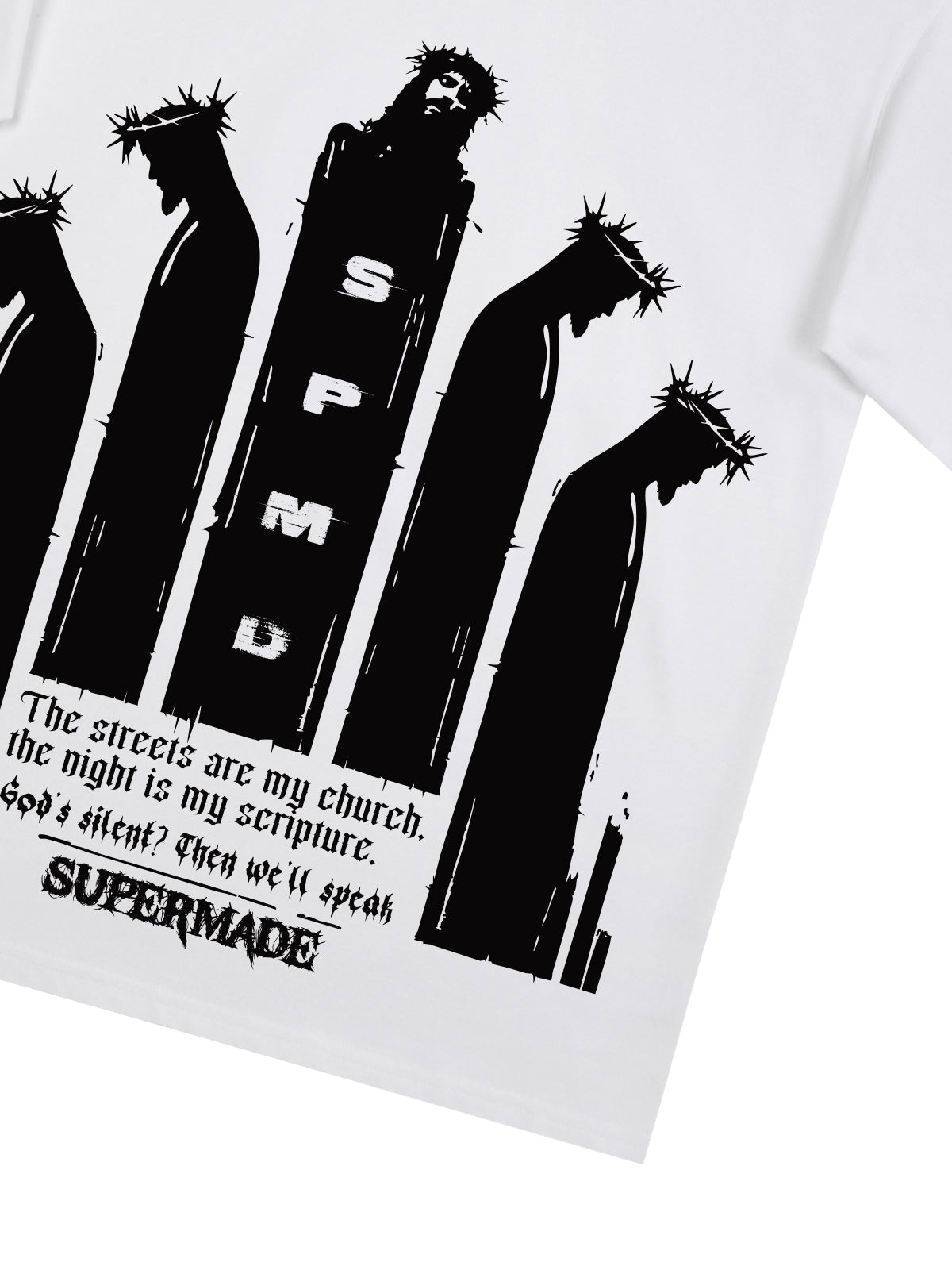 Original Saint Slogan Graphic T-Shirt 