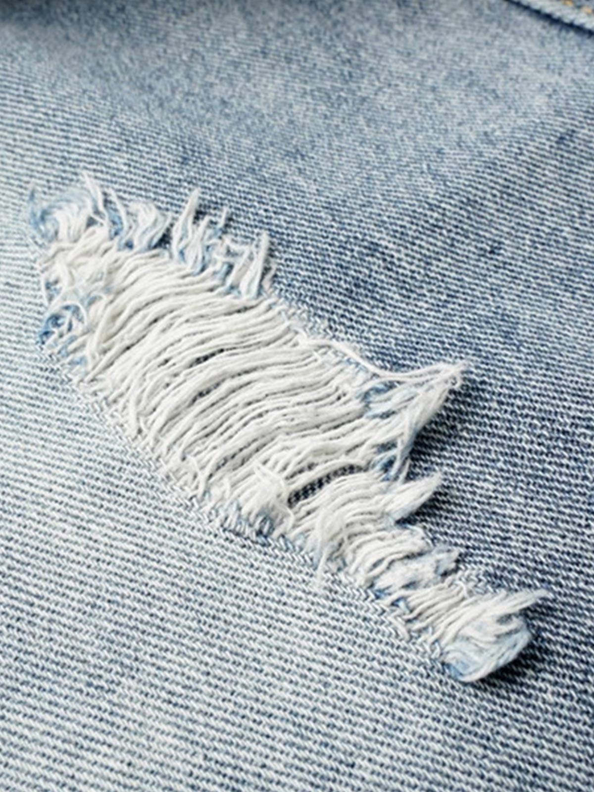 Deconstructed Detachable Split Cargo Jeans 