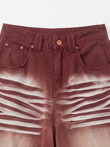 Used-Look-Jeans mit Rissen