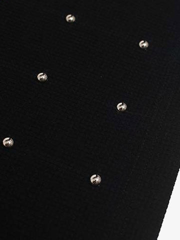 Studded Cross Waffle T-Shirt