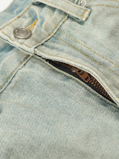 Distressed Wide-Leg Jeans for Women - Fashionable and Comfortable Denim Trousers 