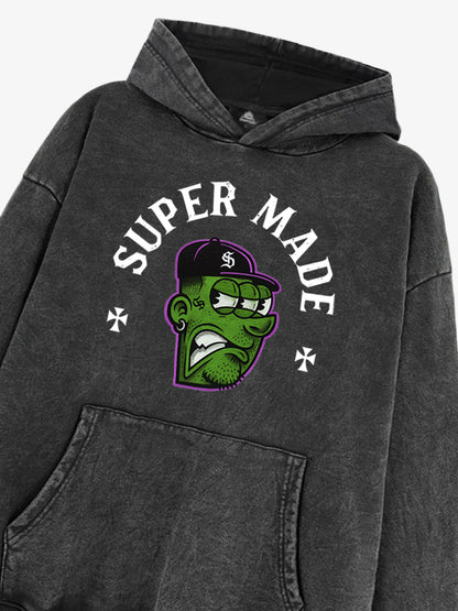 Stylish Graphic Hoodie with Unique Character Design for Casual Wear 