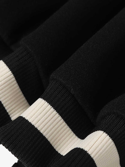 Gothic Gold Embroidered Varsity Jacket