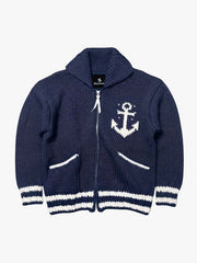 Anchor Guild Heavy-Gauge Zip Cardigan