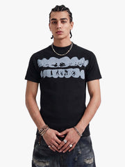 T-shirt raglan côtelé