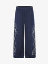 Cross Floral Graphic Sweatpants