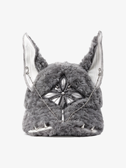 Spiked Beast Ear Fur Beanie