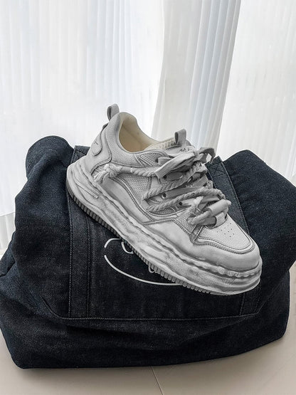 Height-Enhancing Sneakers with Hidden 7.0cm Lift for Everyday Wear 