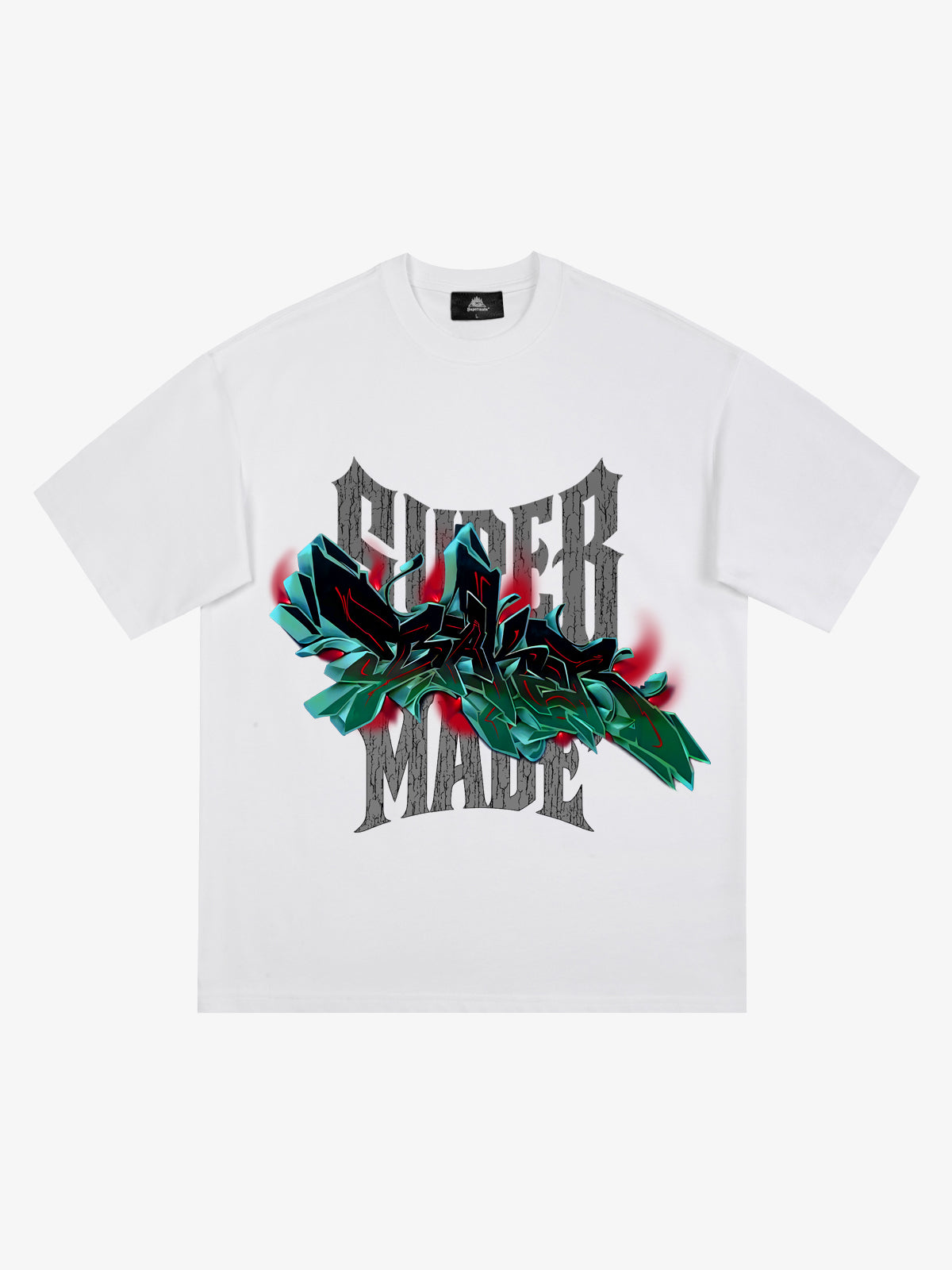 Street Graffiti Stylish Graphic T-Shirt 