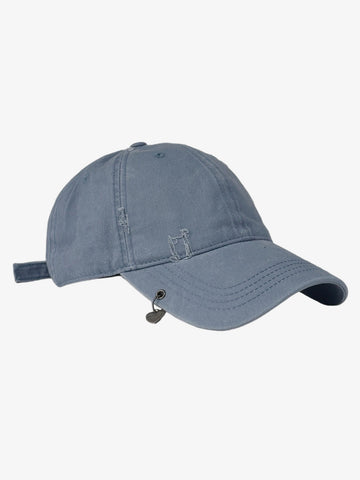 Distressed Charm Detail Cap