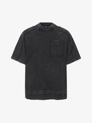 Exposed Seam Washed T Shirt 