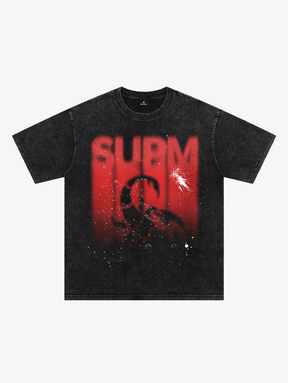 Washed Scorpion Spray Graphic T-Shirt 