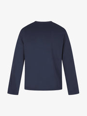 Street Style Cross Print Long-Sleeve T-Shirt