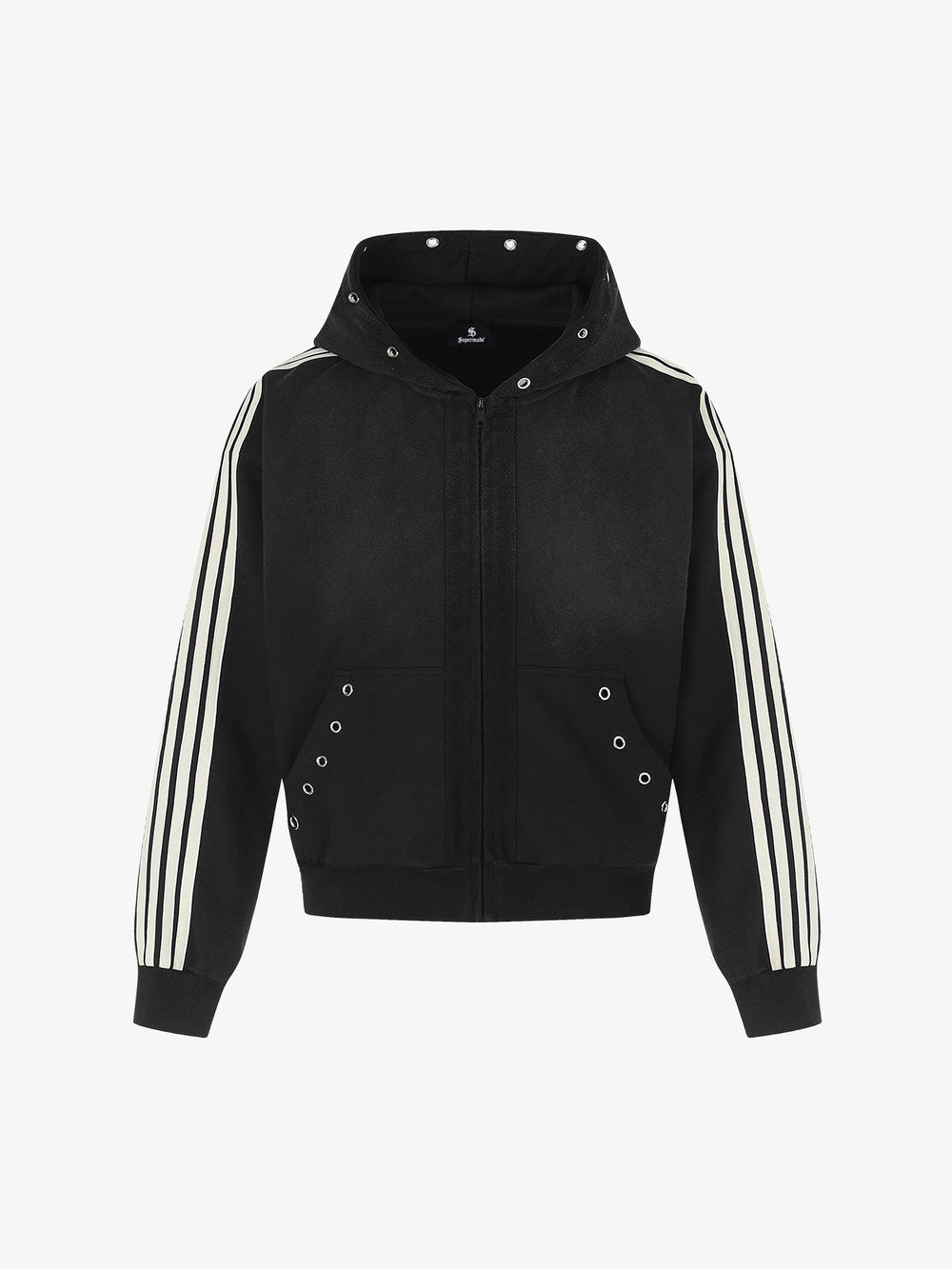 Striped Casual Hoodie