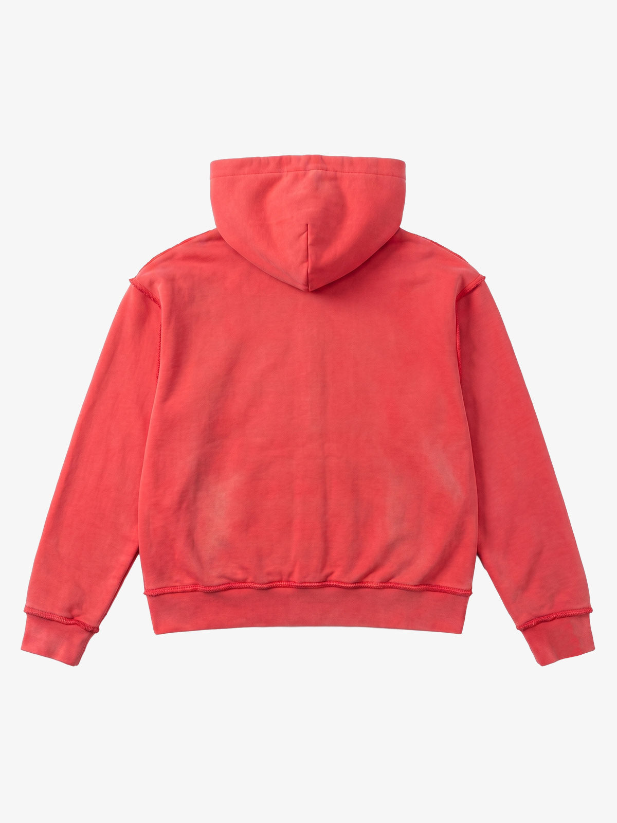 Street Style Fold-Button Hoodie