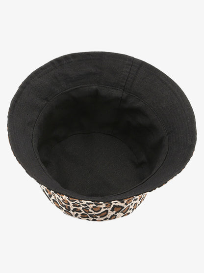 Leopard Print Bucket Hat - Stylish and Versatile for Everyday Wear 