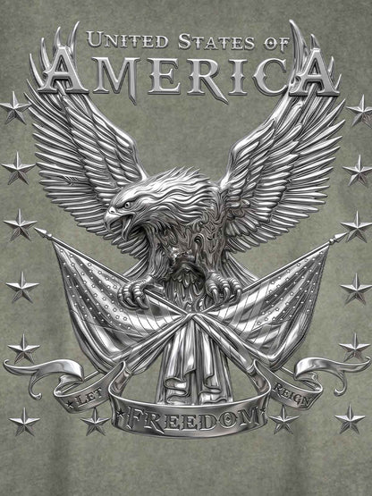 Vintage Freedom Eagle Sleeveless T-Shirt 