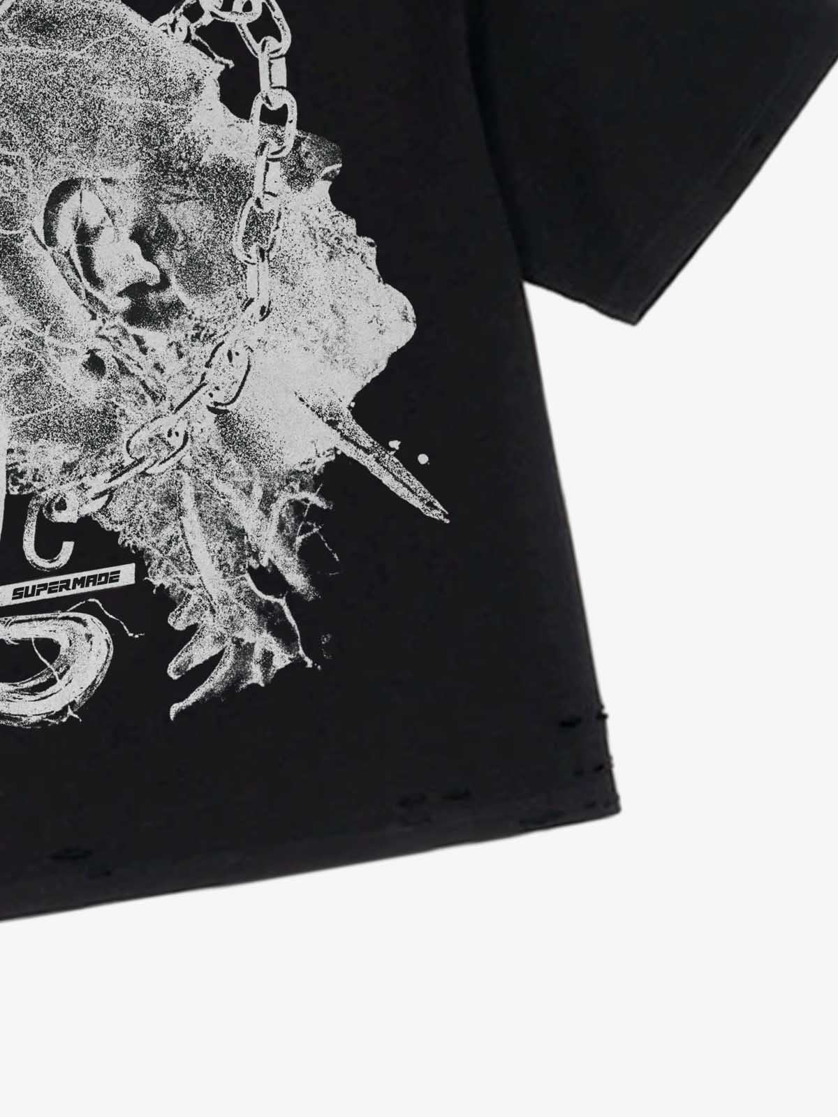 Slash Horror Portrait Graphic Tee