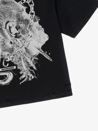 Slash Horror Portrait Graphic Tee