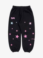 Star Foam Graphic Color Block Sweat Set