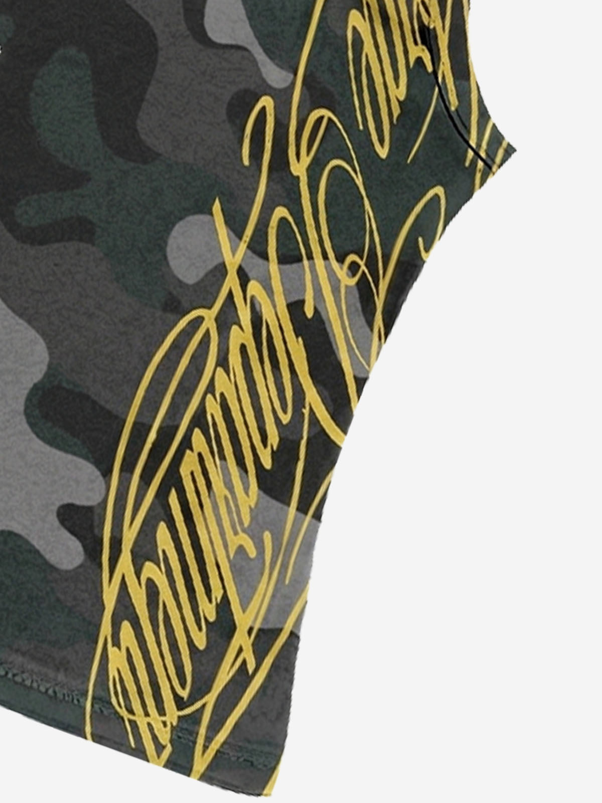 Y2K Camo Graffiti Tank Set 