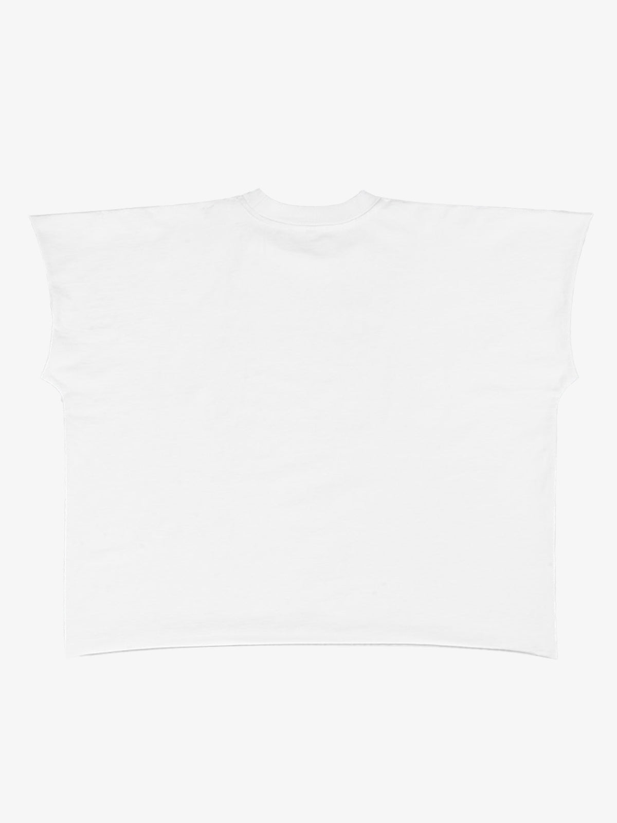 Oversized Crop Top with Bold Graphic Print and Edgy Skeleton Design 