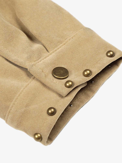 Stylish Faux Fur Collar Jacket for Men and Women - Trendy Design with High-Quality Details 