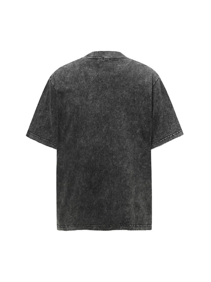Washed Lightning Oversized T-Shirt 