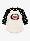 Camiseta raglán con estampado de cerdo