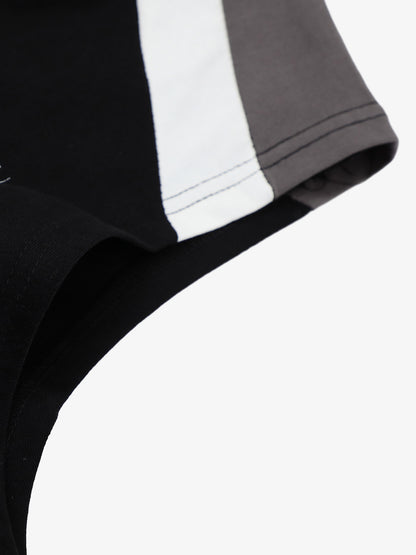 Color-Block Digital Print Sports Vest