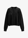 Evil Dragon Print Knit Cardigan