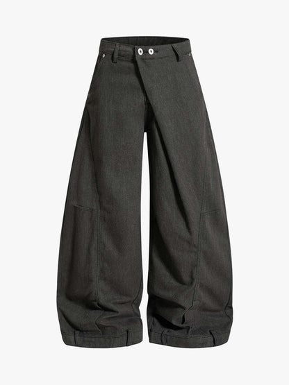 Deconstructed Multi-Waist Pants