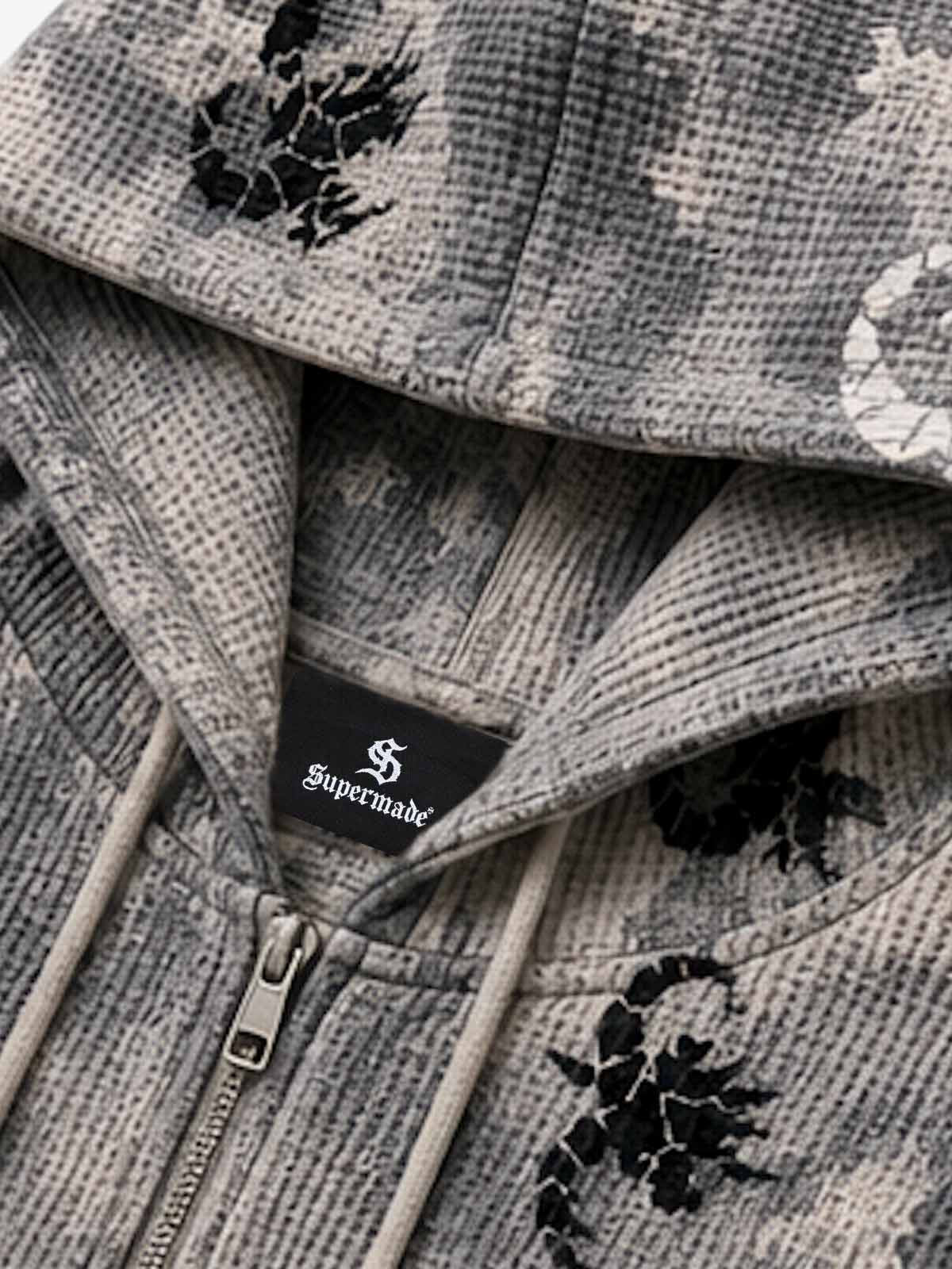 Racing Scorpion Camo Zip-Up Sweatshirt Jacket