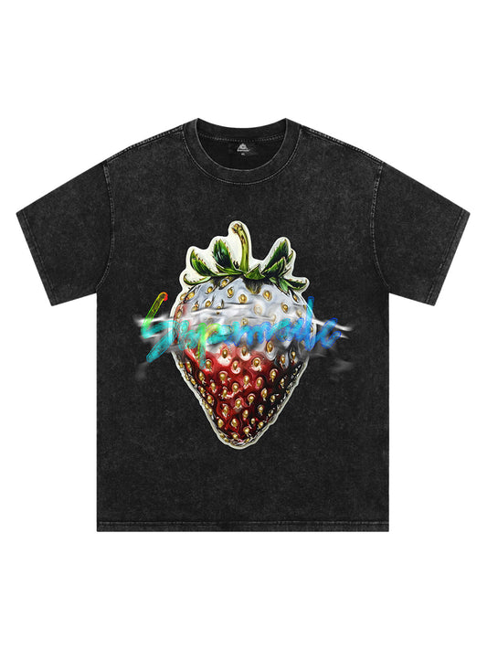Thesupermade Street Metallic Strawberry Phantom T-shirt 