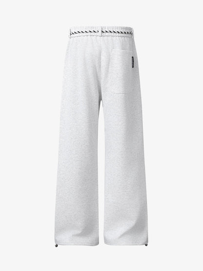 Plaid Patchwork Sweatpants 