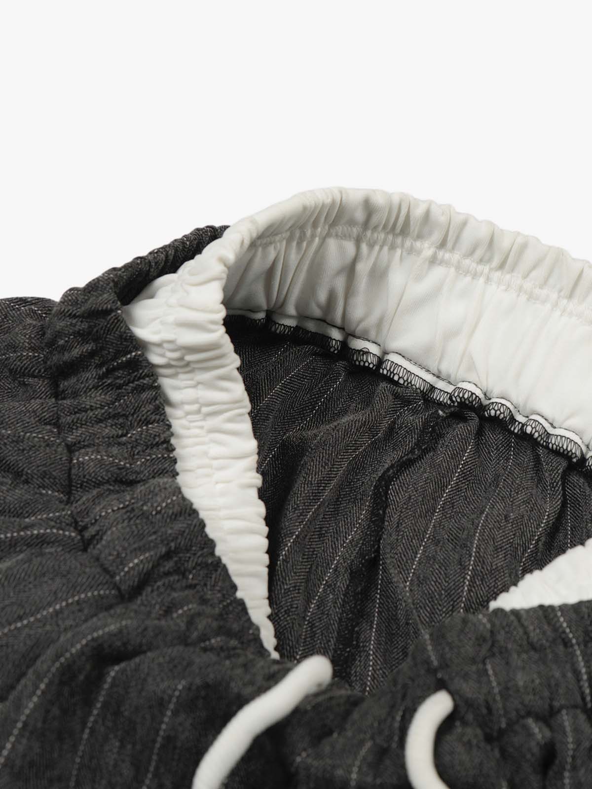 Thesupermade American Retro Color-Blocked Striped Stand-Collar Tracksuit 