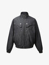 Washed Cropped Workwear Jacket