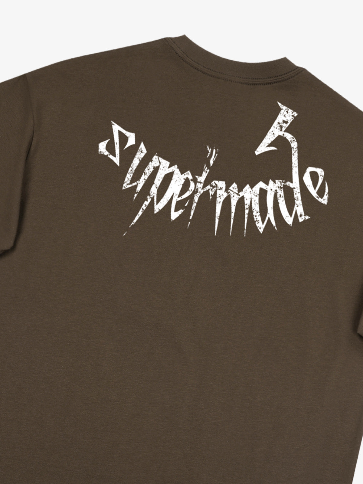 THE SUPERMADE TRENDY STREET OLD-FASHIONER SKULL PRINT T-SHIRT 