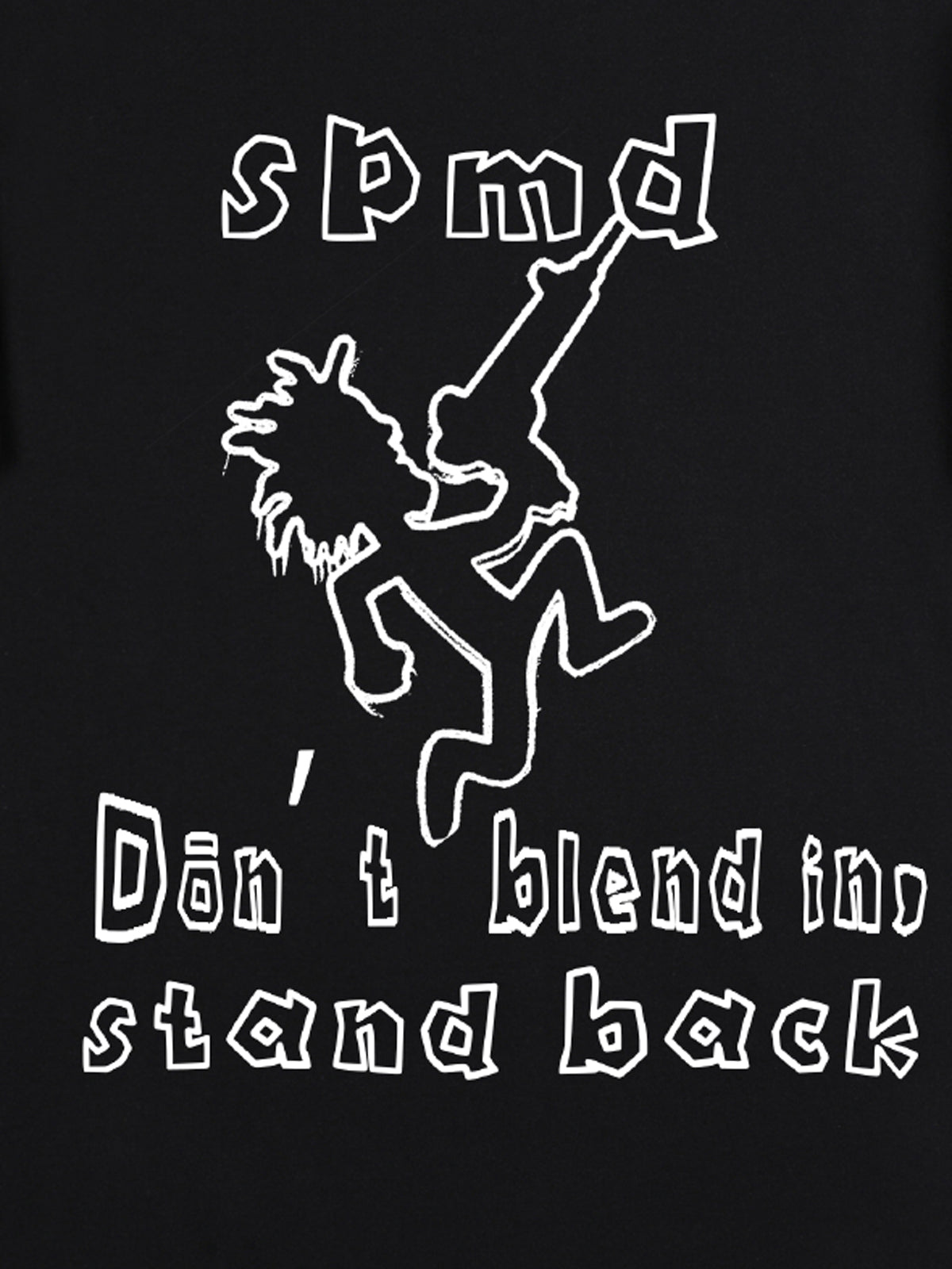 Original SPMD Cartoon Graphic T-Shirt 