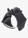 Sterling Silver Bat Animal Ring Gothic Punk Statement Jewelry for Men and Women 