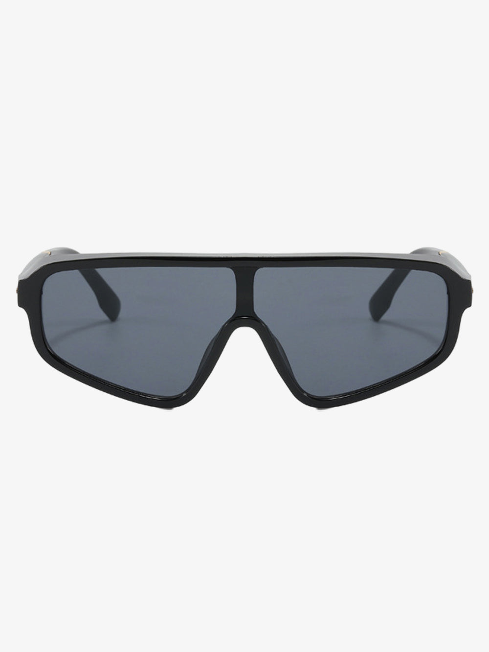Futuristic Studded One-Piece Sunglasses