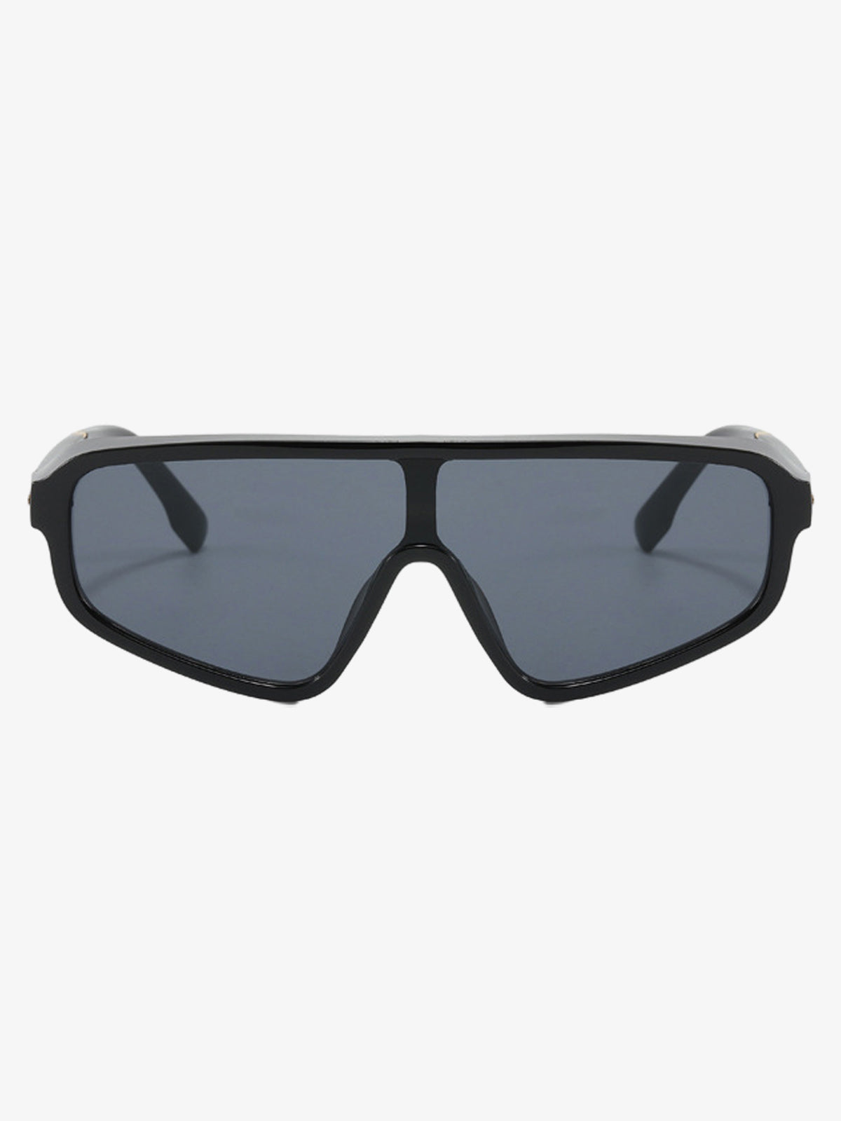 Futuristic Studded One-Piece Sunglasses