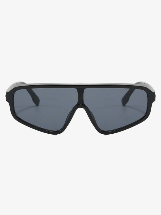 Futuristic Studded One-Piece Sunglasses