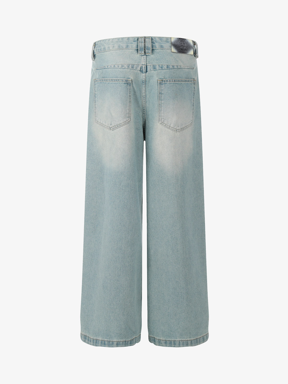 Street-style Retro Niche Deconstructed Jeans