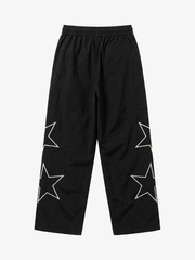 Relaxed Wide-Leg Casual Pants