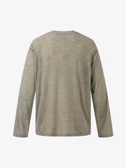 Hand-Drawn Pony Graphic Long Sleeve Tee