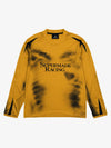 Skull Graphic Layered Racing Logo Long Sleeve Tee