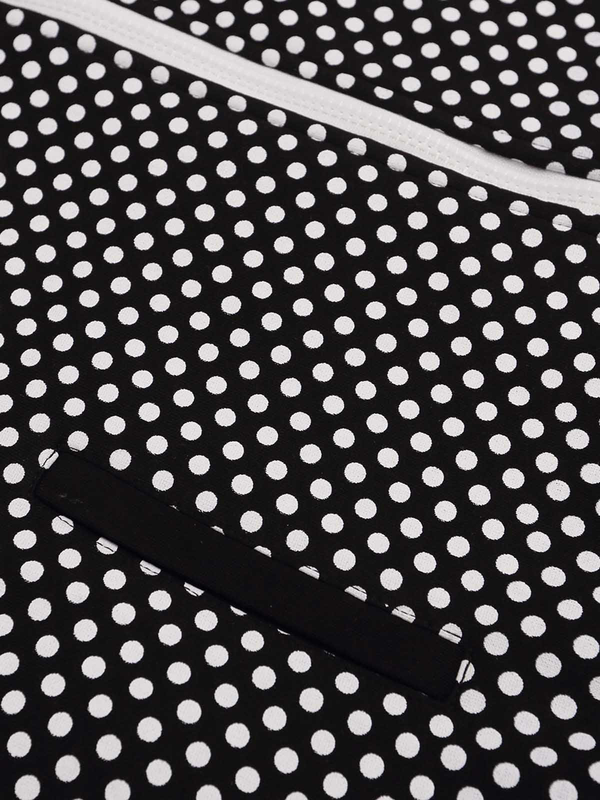 Polka-Dot Script Graphic Jacket