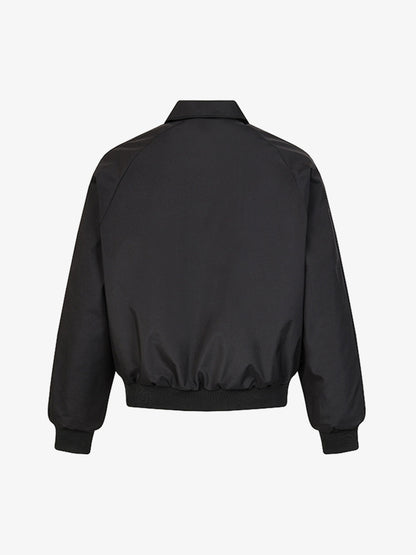 Deconstructed Patchwork Bomber Jacket